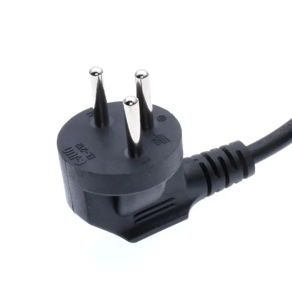 90 Degree Power Cord Israel SI-32 3 pin Plug to IEC320 C13 Power Cord10A 250V Up angled Computer Power Cable  for TV,PC,Computer