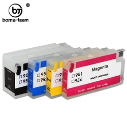 Customized For HP 952 953 954 955 95U XL Refillable Ink Cartridge With ARC Chip For HP OfficeJet Pro 7740 8210 8710 8720 8730