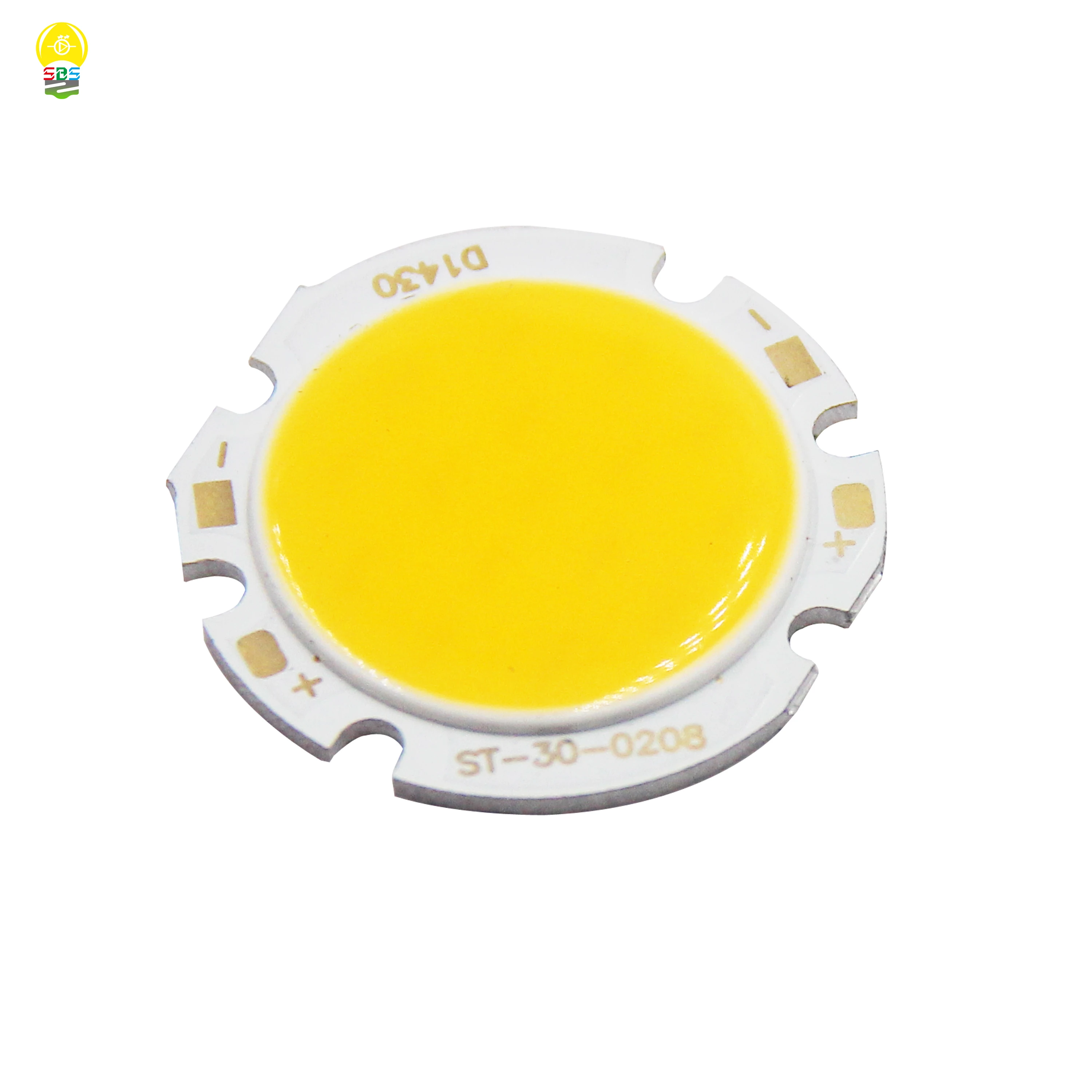 New 30mm Round LED COB Light Source 3W 6V 500mA Warm White 3000K Ra80 for Indoor Restaurant Desk Lamp DIY Bulb