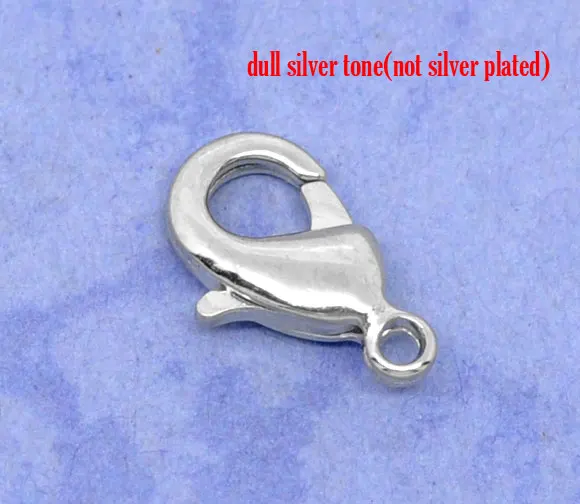 Lovely 50 Lobster Clasps. Fit Link Chain Bracelet 12x7mm (B10181)