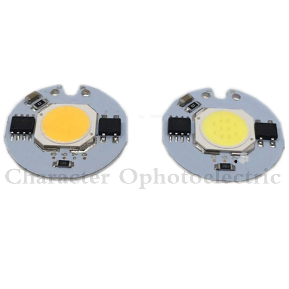 LED COB Chip 110V 220 v3w 5W 9W 20W 30W 50W bianco caldo bianco freddo lampadina a spettro completo ingresso lampada Smart IC Flood Light Spotlight