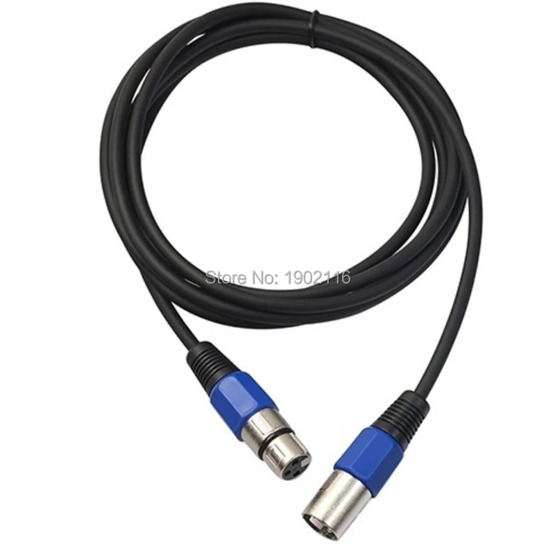 3-pin Signal DMX Cable DMX512 LED Stage Lighting Signal Cable LED Par Light Moving Head Light Customization (5M-20M) DMX Cable