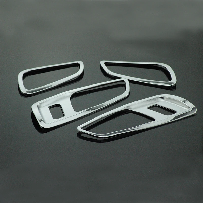 My Good Car ABS Chrome Interior Handle Trim Inner Door Handle Decoration Trim Sticker For ford Kuga Escape 2013 - 2017