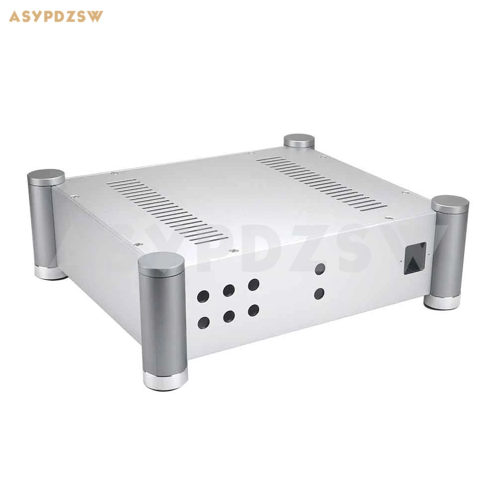 WA127 Full aluminum Power amplifier chassis Tube amplifier chassis Power amplifier rear class chassis 315*355*115mm