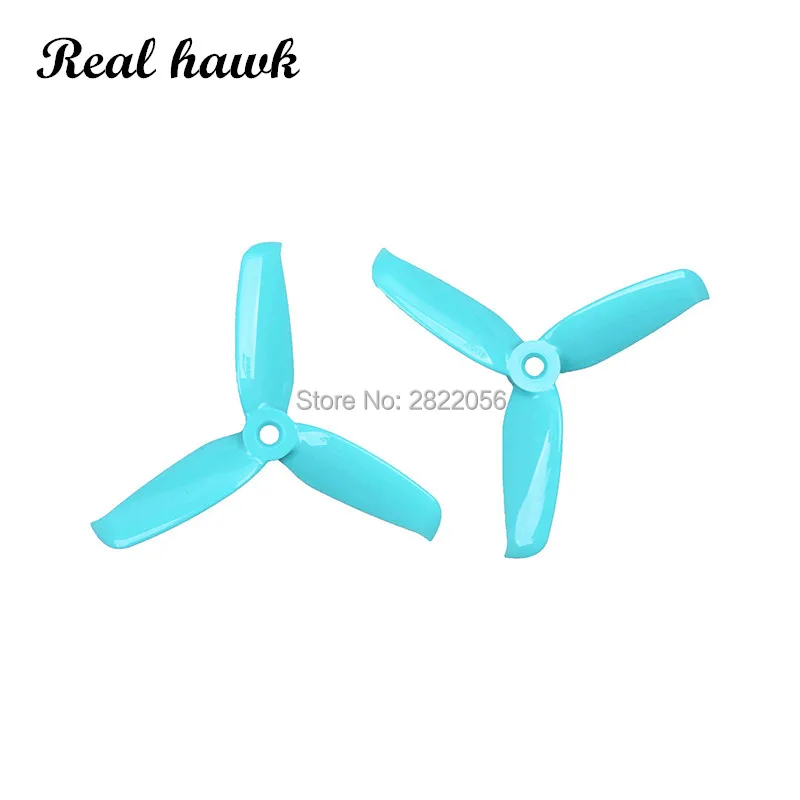 2pair 4 colors Gemfan 4052 4.0x5.2 FPV PC 3 propeller Prop Blade CW CCW shaft through the machine more special motor 2204