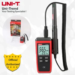 UNI-T UT333S Digitale di Temperatura e Misuratore di Umidità; Di tipo industriale tenuto in mano termometro/igrometro, display LCD retroilluminato