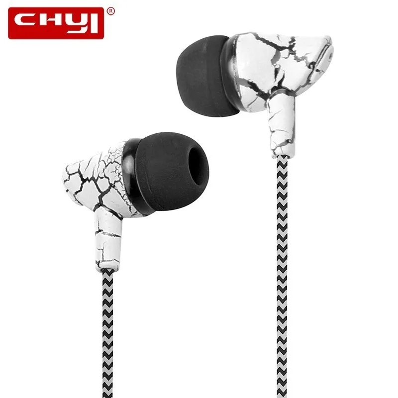 

CHYI Cool Sport Wired In Ear Earphone Fashion Cheap Earbuds With Microphone Line Control Free Shipping Gifts For Boy Girl Friend