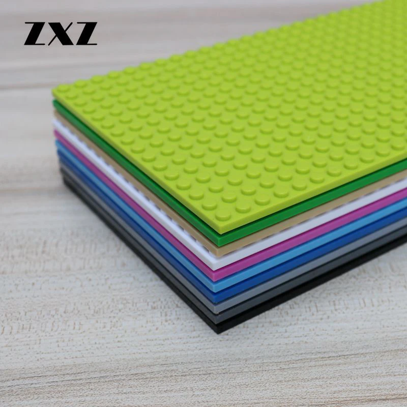 مزدوجة الجانبين 16*32 نقطة لتقوم بها بنفسك اللبنات قاعدة لوحة متوافق عمل أرقام لألعاب الأطفال MOC ملحق 5 قطعة/الوحدة #5