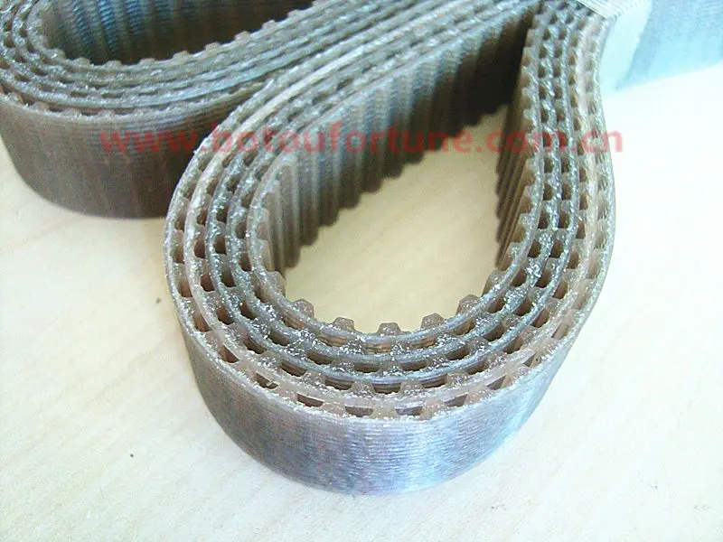 PU T10 and AT10timing belt round transmission belt 12mm width 1250mm length sell on one pack