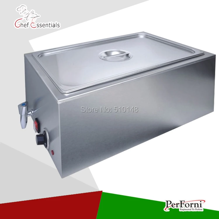 PKLH-165AT-1 Electric Bain Marie Stainless steel 1  pan warmer for business kitchen buffet