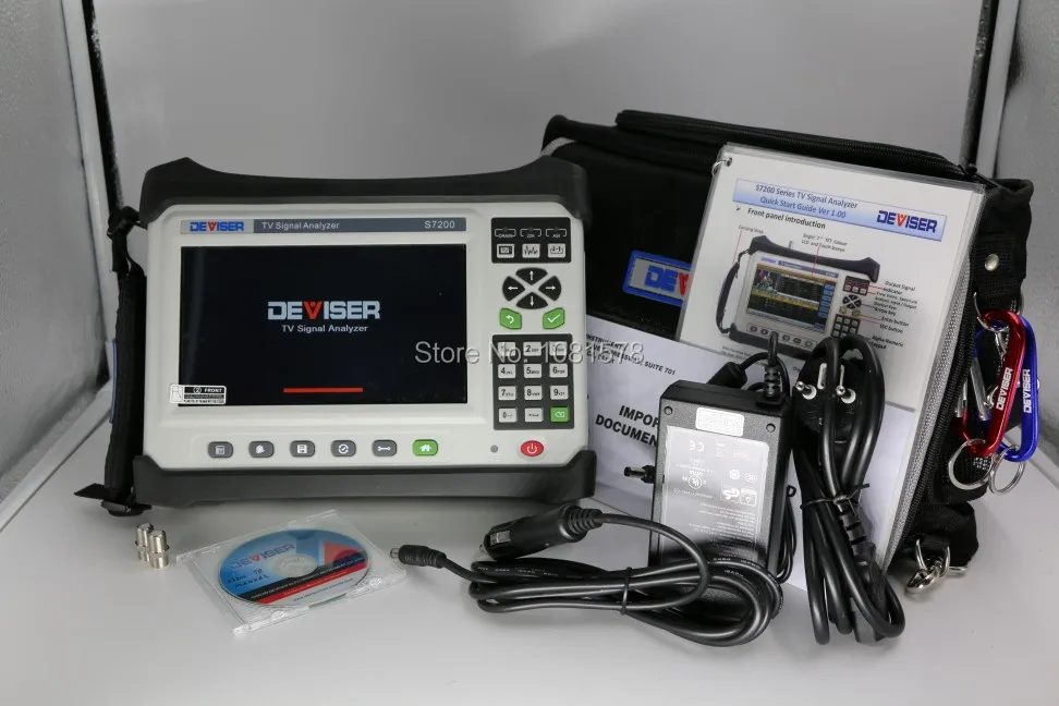 

Catv QAM Spectrum Analyzer S7200TS transport stream analysis Original Deviser