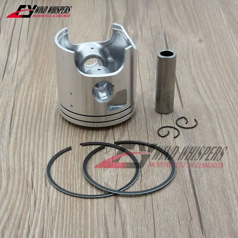 Motorcycle high quality piston with rings diameter 66mm The piston