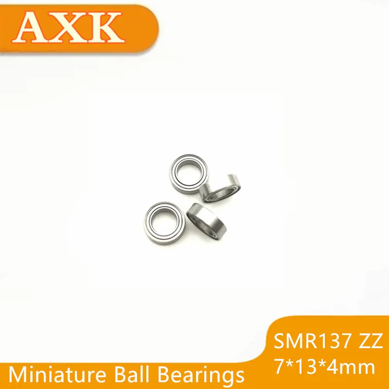 

2023 Special Offer Time-limited Smr137zz Abec-3 (10pcs) 7x13x4 Mm Stainless Steel Miniature Smr137 Zz Ball Bearings Smr137-zz