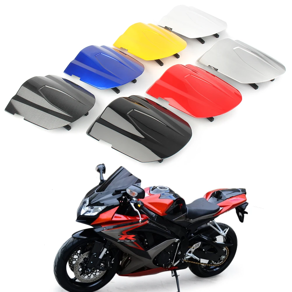 GSXR600 GSXR750 2008 2009 Rear Pillion Passenger Cowl Seat Back Cover For Suzuki GSXR 600 750 08 09 K8 ABS plastic Aftermarket