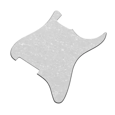 3 Ply Guitar Pickguard for American ST Electric Guitars DIY Custom Guard Plate White Pearl Guitar Accessories