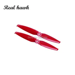 2pair 4 colors Gemfan 6042 6.0x4.2 FPV PC 2 propeller Prop Blade CW CCW for 2407-2408 Motor for RC Drones Quadcopter Frame