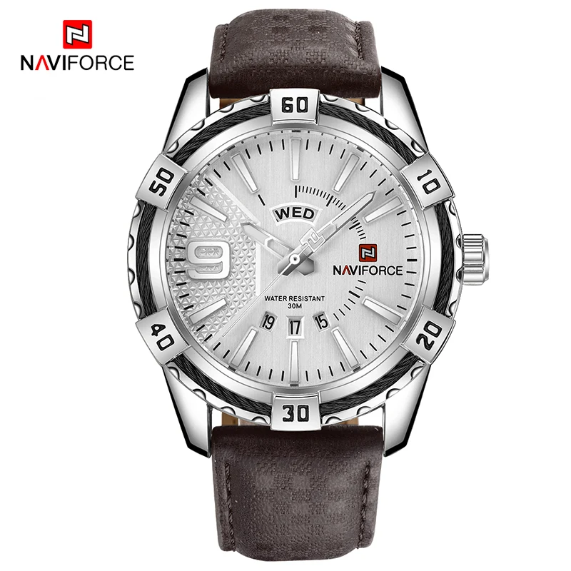 New NAVIFORCE Men Watches Fashion Quartz Wrist Watches Men\'s Military Waterproof Sports Watch Male Date Clock Relogio Masculino