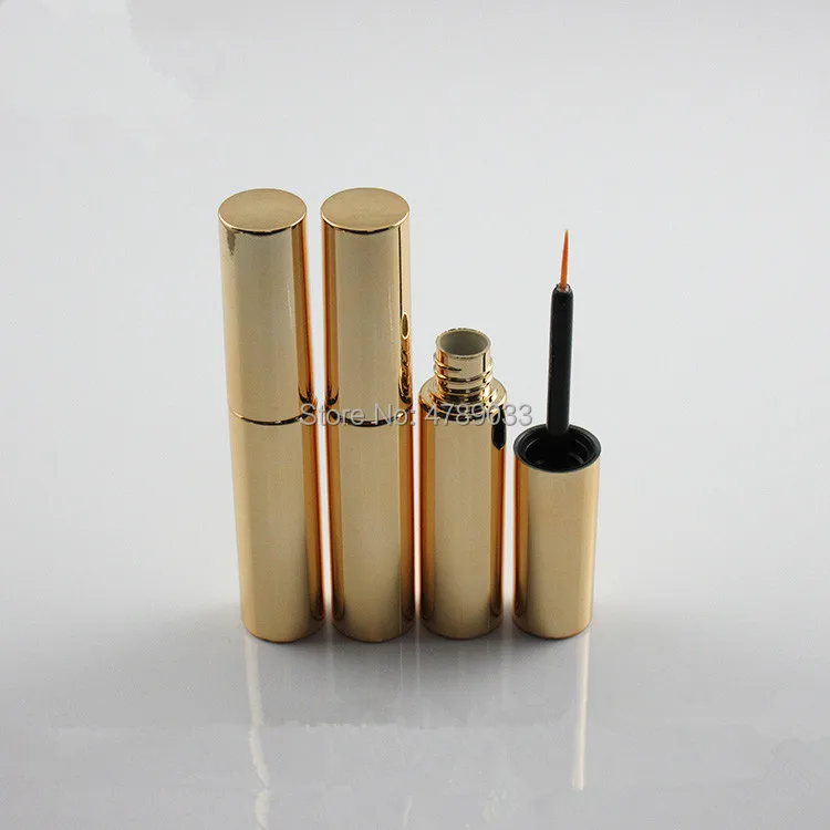 

30/50pcs 8ml Gold Empty Eyeliner Make Up Tube,DIY Mini Glue Packing Bottle,Eyeliner Sample Tube