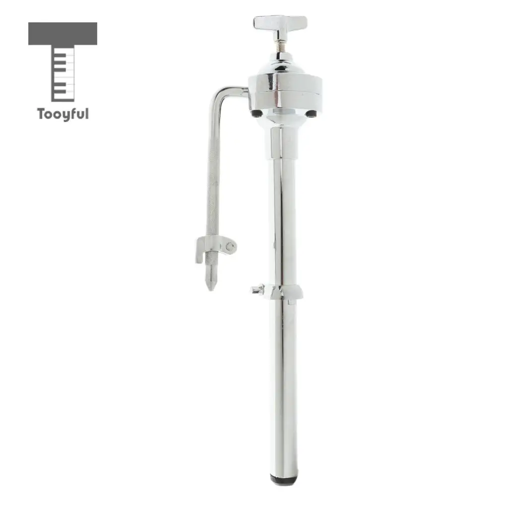 Tooyful Durable Zinc Alloy Drum Kit Tom-Tom Holder Cowbell Mount Stand Support Hardware Percussion Accessory