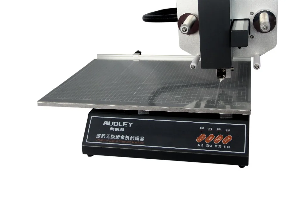 

2019 220V Hot Foil Stamping Machine Digital Foil Printer Plateless Hot Foil Printer on Plastic Leather Notebook Film Paper 3050A