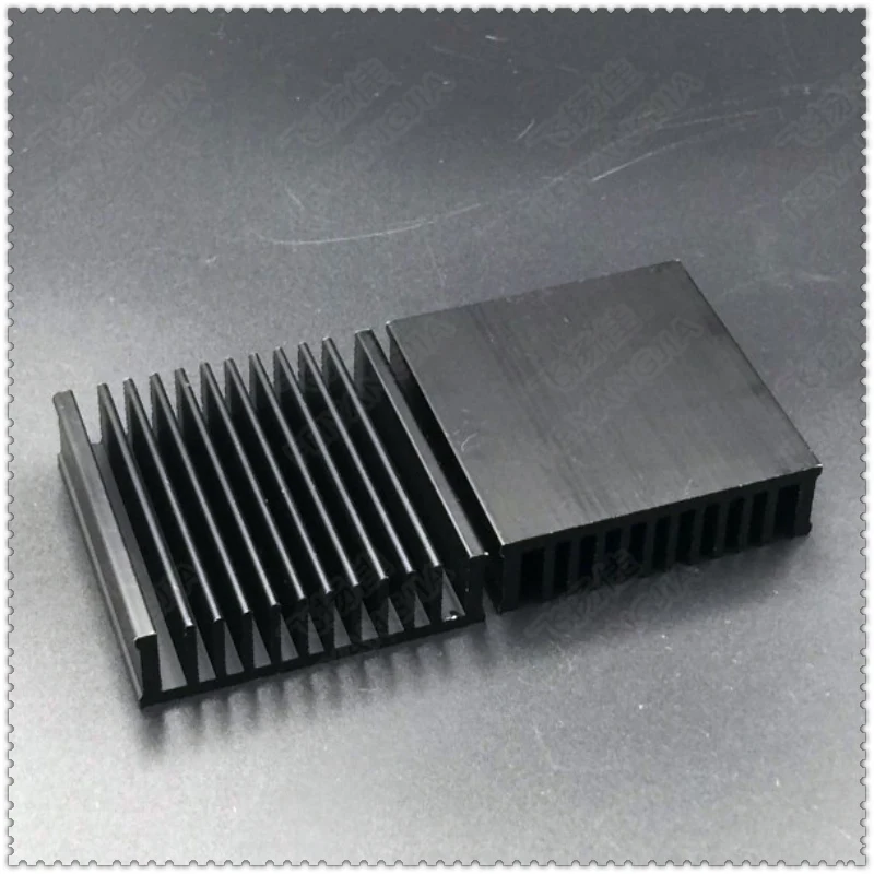 ( Free shipping ) 5 PCS black package mail 50x50x12.7mm computer radiator cooling cooler for CPU radiator aluminum