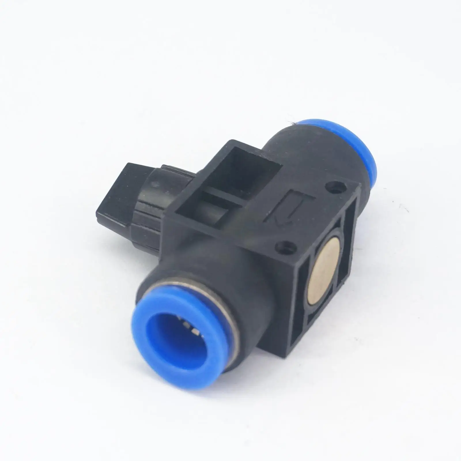 Fit Rohr O/D 12mm Pneumatische Hand abschaltung Ventil Push-In Quick Release Air Fitting