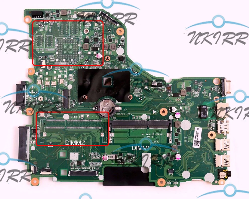 

DA0ZRVMB6D0 ZRV NBMYW11003 NBMYW11004 NBMYV11007 NB.MYW11.004 NB.MYV11.007 N3150 motherboard for Acer Aspire E5-532 E5-532G