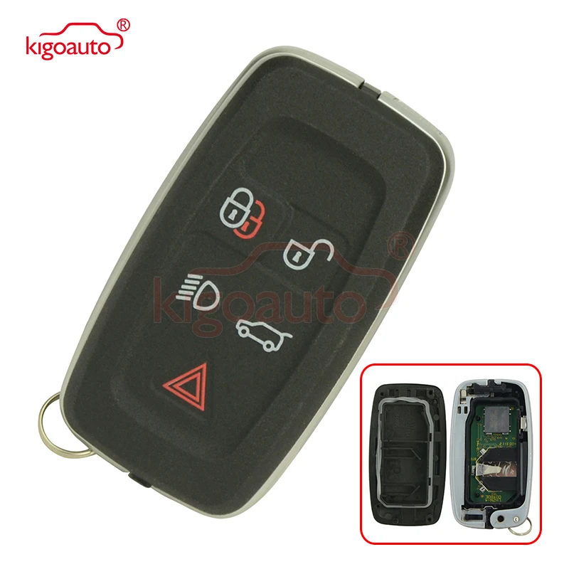 

Kigoauto AH22-15K601-AD Smart Key 434Mhz 5 Button for Landrover Range Rover Sport LR4 2010 2011 2012