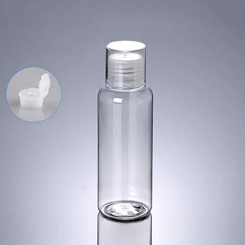 

100pcs 100 ML plastic bottles wholesale clear face oil bottle makeup lotion cosmetic packaging