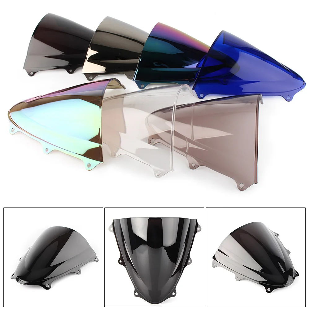 Motorcycycle Windshield Windscreen Double Bubble For Suzuki GSXR 600 750 GSXR600 GSXR750 2011 2012 2013 2014 2015 2016 2017 2018