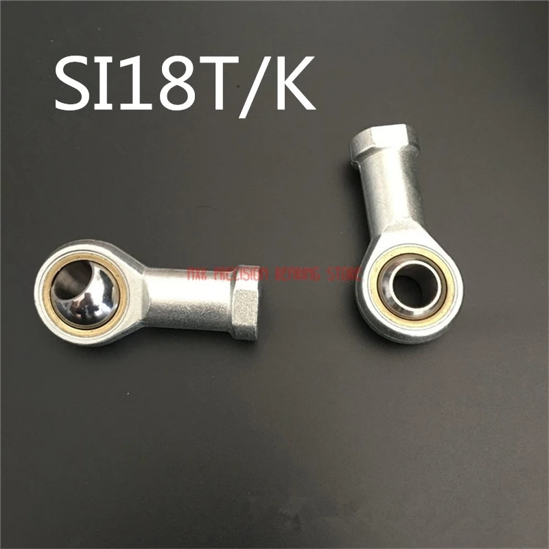 2024 Real Rodamientos Thrust Bearing 4pcs Si18t/k Phsa18 18mm Female Thread Metric Rod End Joint Bearing Si18 T/k