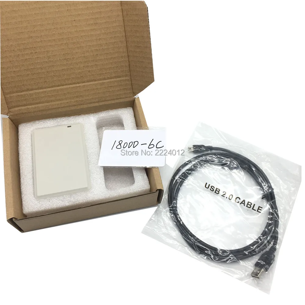 

Новый ISO18000 860 МГц ~ 960 МГц UHF RFID ISO 18000 6C 6B считыватель записей для 18000-6B 18000-6C копировальный аппарат cloner EPC GEN2 с комплектом SDK