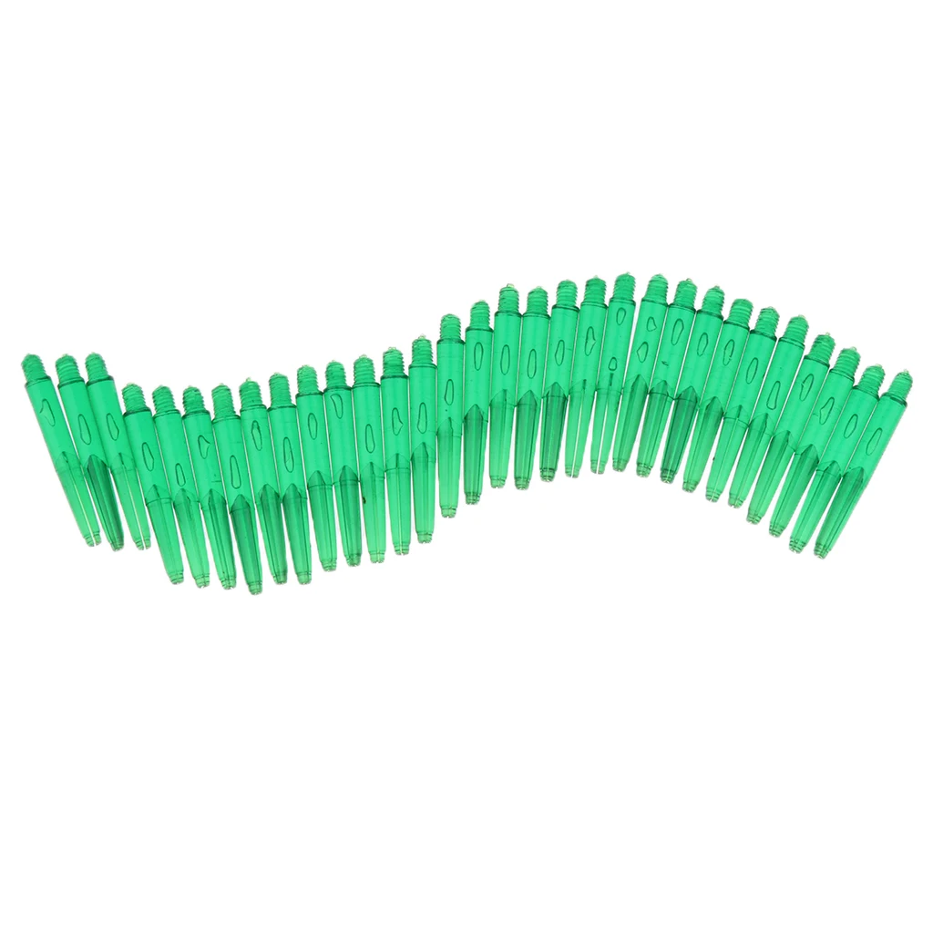 30 Pcs 35mm 2BA Thread Plastic Nylon Soft Tip Darts Stems Shafts Aluminum Dart Shafts Entertainment Accessories Durable
