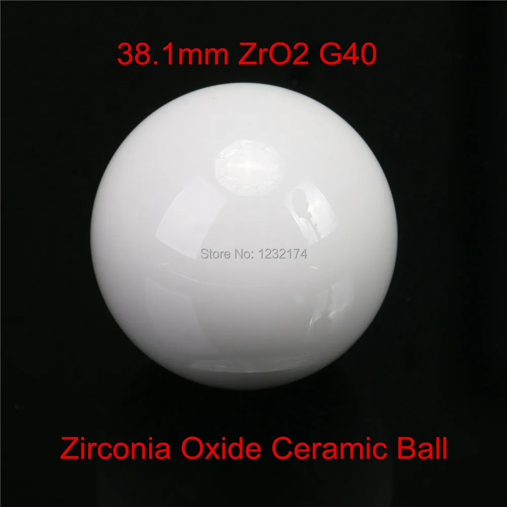 

1.1/2" 38.1mm Zirconia Ceramic Ball G40 valve ball,bearing,high pressure homogenizer,sprayer,pump 38.1mm ZrO2 ceramic ball