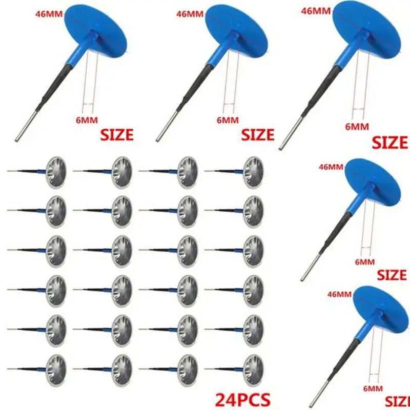 24 sztuki 4mm/6mm samochód ciężarowy przebita opony naprawy tubeleta zestaw rurek korek do grzybów do naprawy w sytuacjach awaryjnych narzędzia do