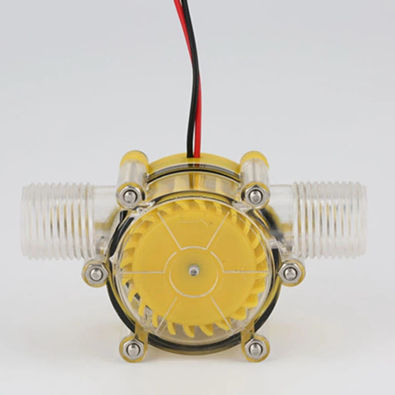 DC 5V/12V/80V 10W Water Flow Pump Mini Hydro Generator Turbine Flow Hydraulic Conversion for energy conversion Energy Generators