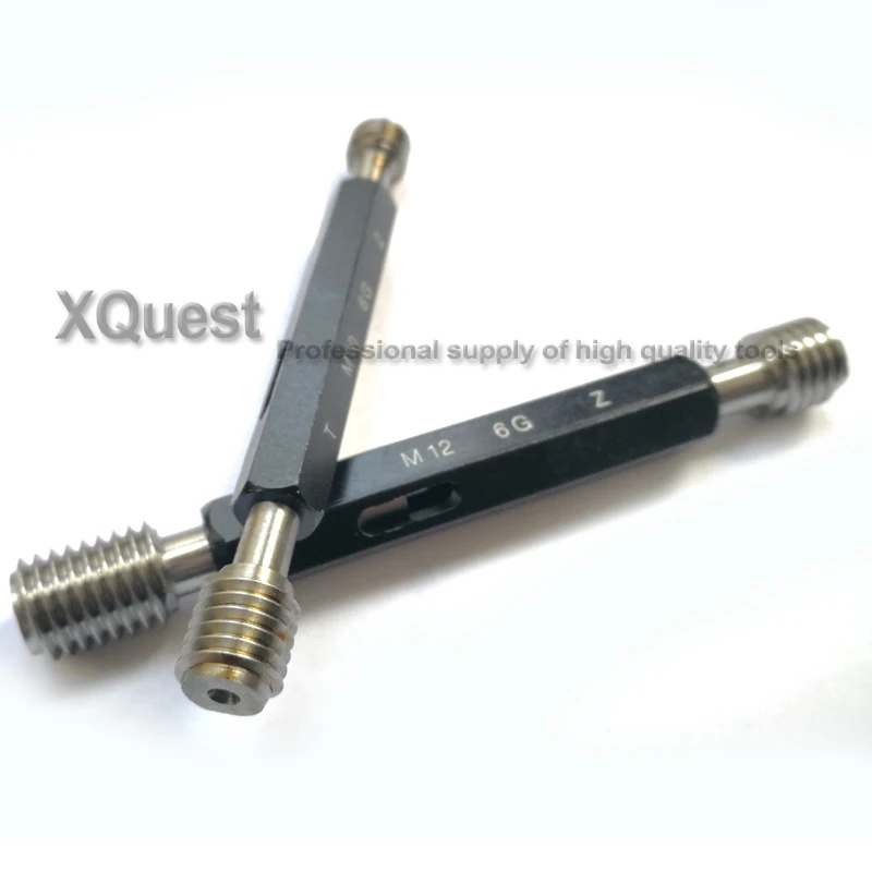 6G thread plug gauge M1 M1.2 M1.4 M1.6 Metric Fine Thread gage M2 M2.5 M3 M4 M5 M6 M8 M10 M12 X1.5 X1.25 X1 X0.5 T Z