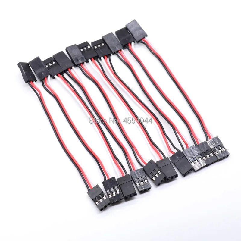 10PCS 3P DuPont line Mother Yes Mother 2.54mm 10cm  pixhawk APM Flight Control Cable Receiver Connection Line