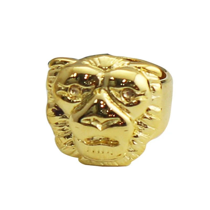 

Beadsnice Brass Lion Finger Ring Men Engagement Ring Birthday Gift 38861