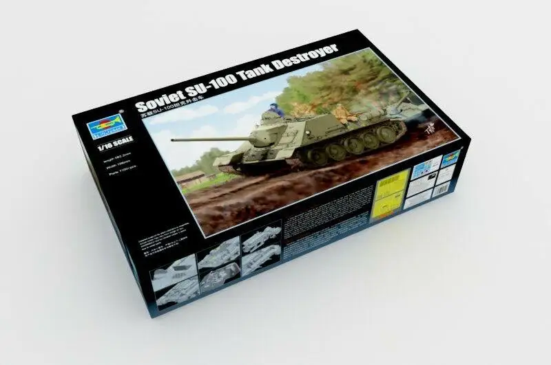 Trumpeter 1/16 00915 Soviet Su-100 Tank Destroyer