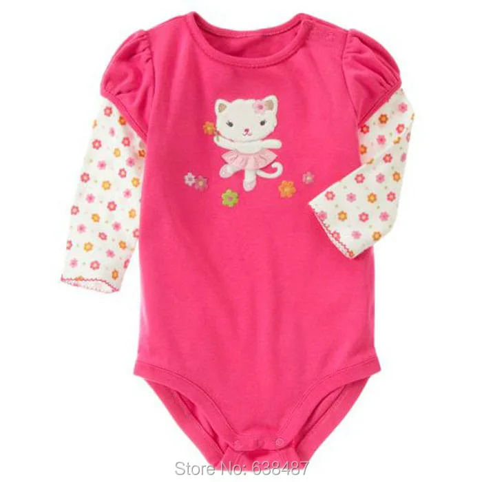 

New 2019 High Quality Cotton Branded Bebe Newborn Baby Girl Clothing Clothes Jumpsuit Creepers Bodysuits Baby Girls Bodysuits