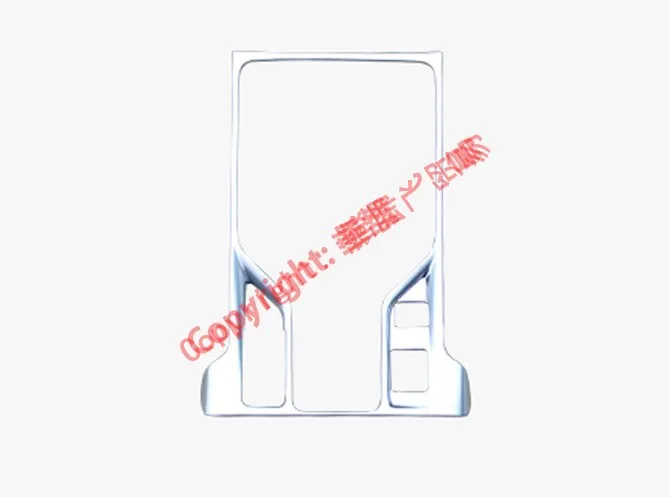 

ABS Pearl Chrome Interior Gearshift Knob Cover Trim Panel For Subaru Forester SK 2018 2019 Car Accessories Stickers