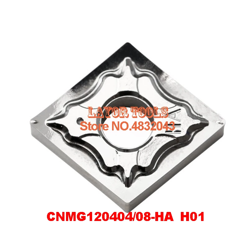 

CNMG120404-HA H01/CNMG120408-HA H01, Aluminum Coated Carbide Turning Insert For Mcknr Mclnr Mcmnn Mcsnr Mcfnr