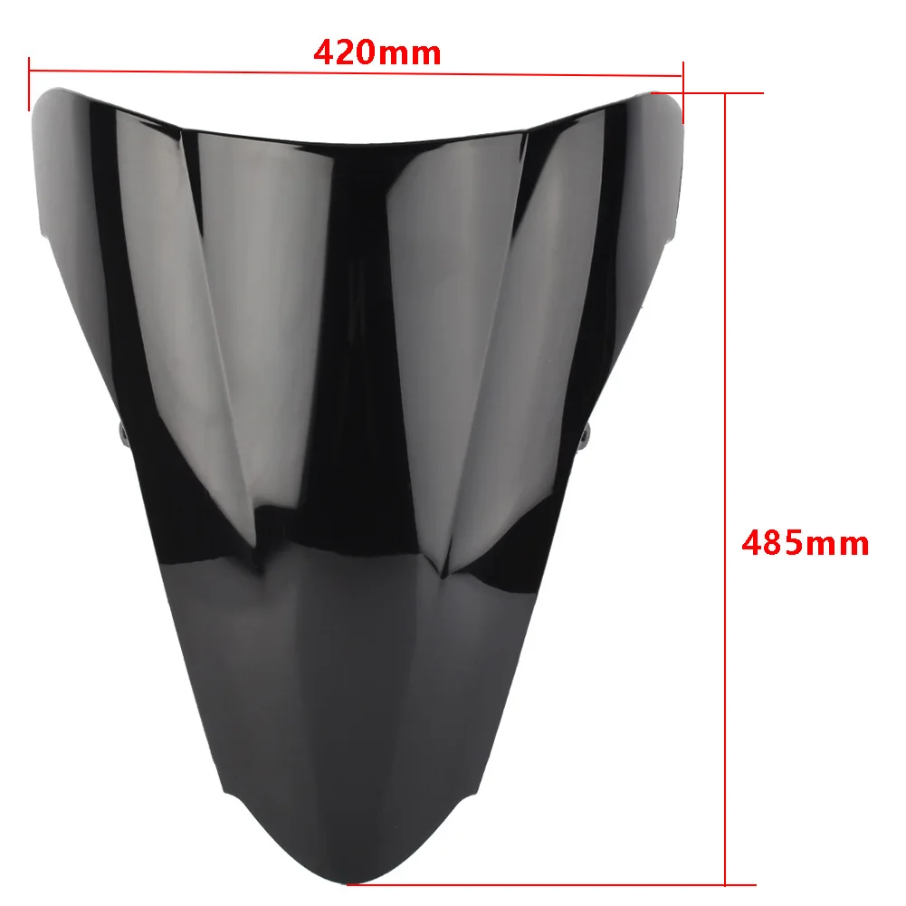 VFR 800 2008 Motorcycle Windshield Windscreen Double Bubble For Honda VFR800 2002 03 2004 2005 2006 2007 08 2009 2010 2011 2012