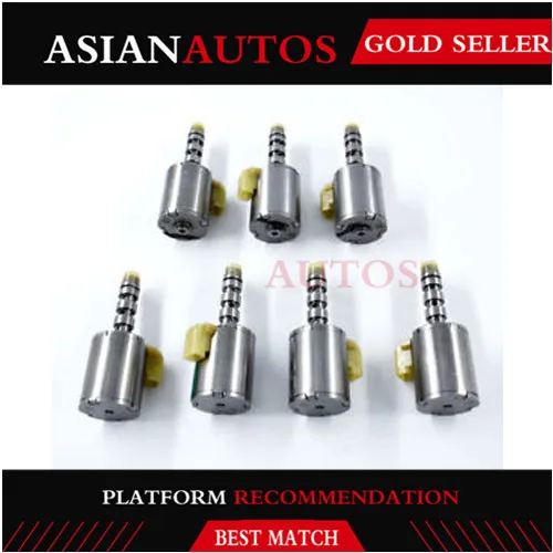 7PCS 5R110W Transmission Master Solenoid Set Fit For FORD 03-15