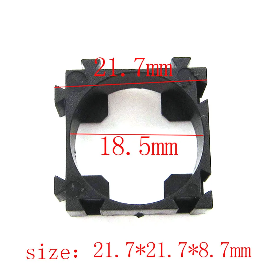 18650 Battery Holder 18650 Battery Bracket Safety Spacer Radiating Shell Storage Bracket Mayitr Suitable For 1x18650 Batteries