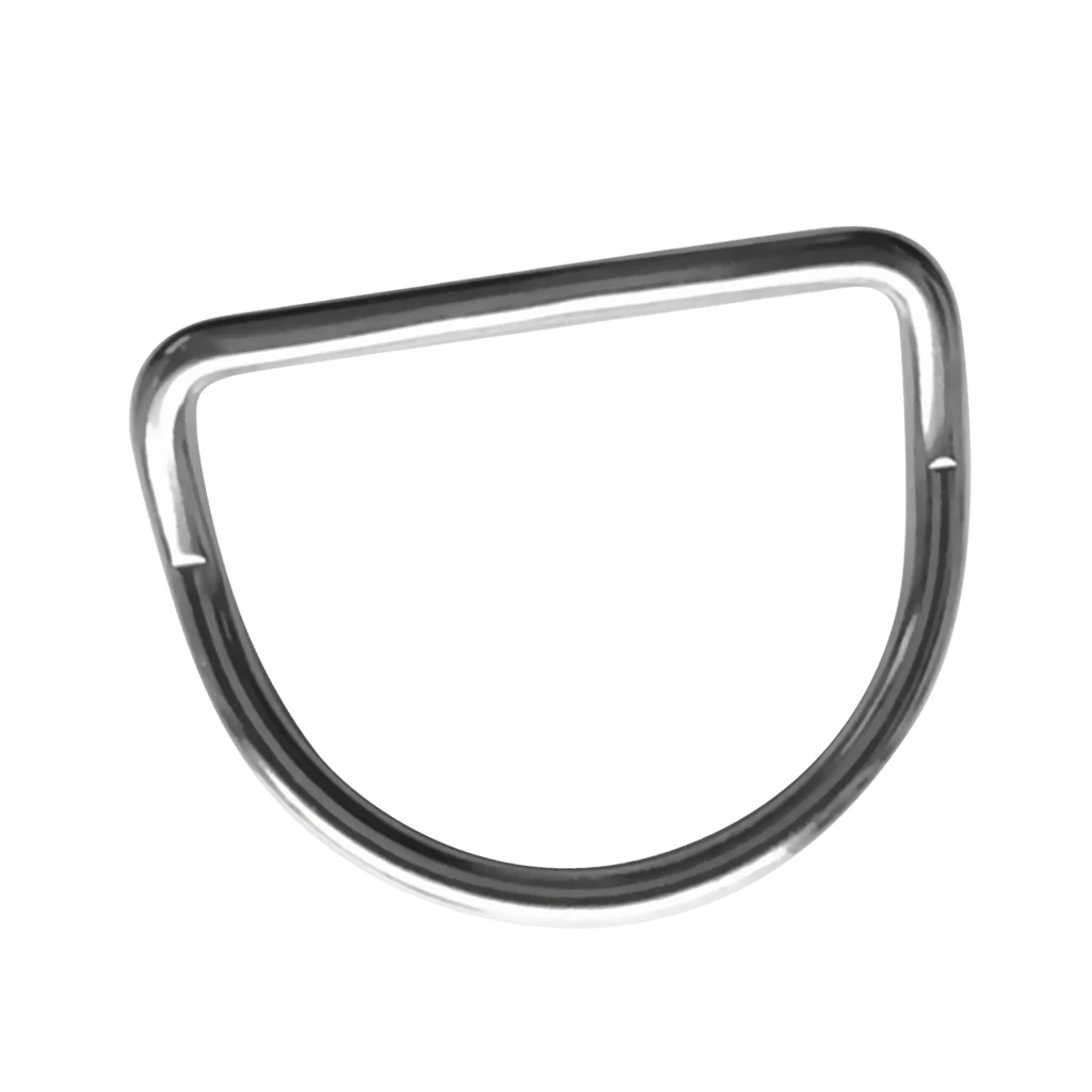 MagiDeal Scuba Bent D Ring for 2 inch/50mm Webbing Belts - 316 Stainless Steel Scuba Accessories Scuba D Ring