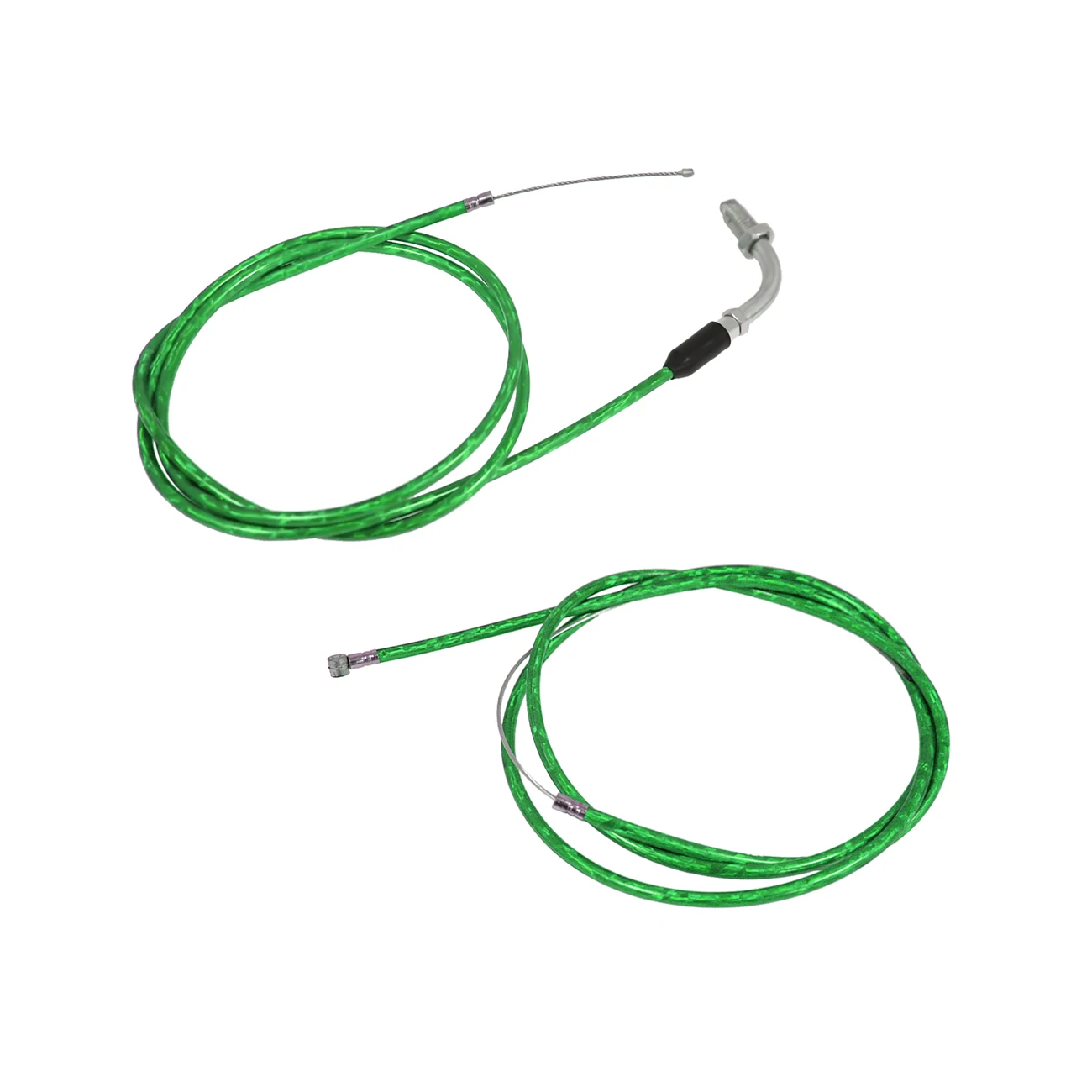 Green Throttle Cable & Clutch Line For 49/60/66/80cc Engine Motorized Bicycle