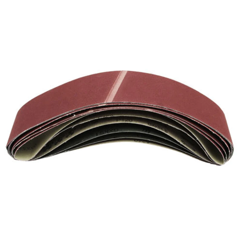 7pcs NASTRI ABRASIVI 100mm X 915mm 40. 60,100,120,180,240,320GRIT MISTO 100X915mm