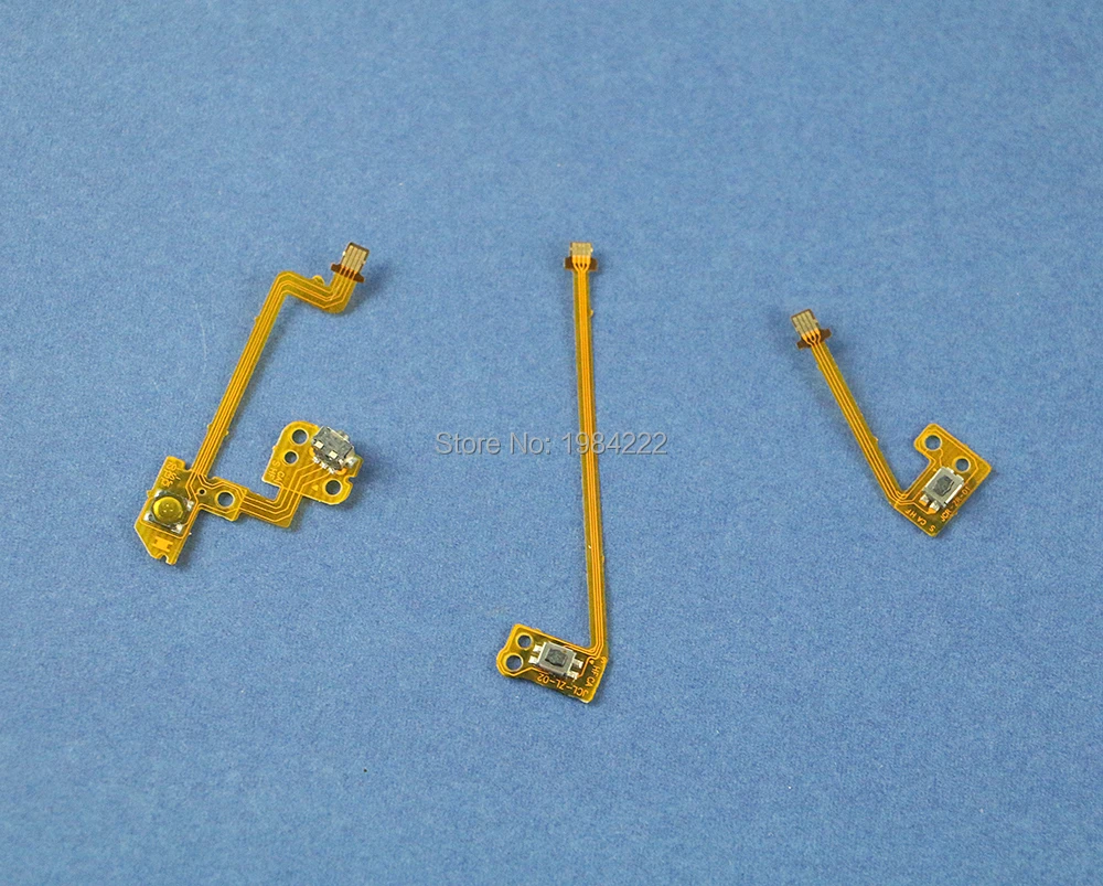 Nintendo NS Switch Joy-Con Controller Botões, L ZL ZR Botão Key Ribbon, Cabo de substituição, 30 conjuntos por lote